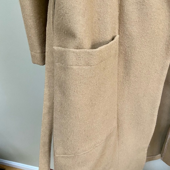Ali Golden wool robe coat - Picture 9 of 10